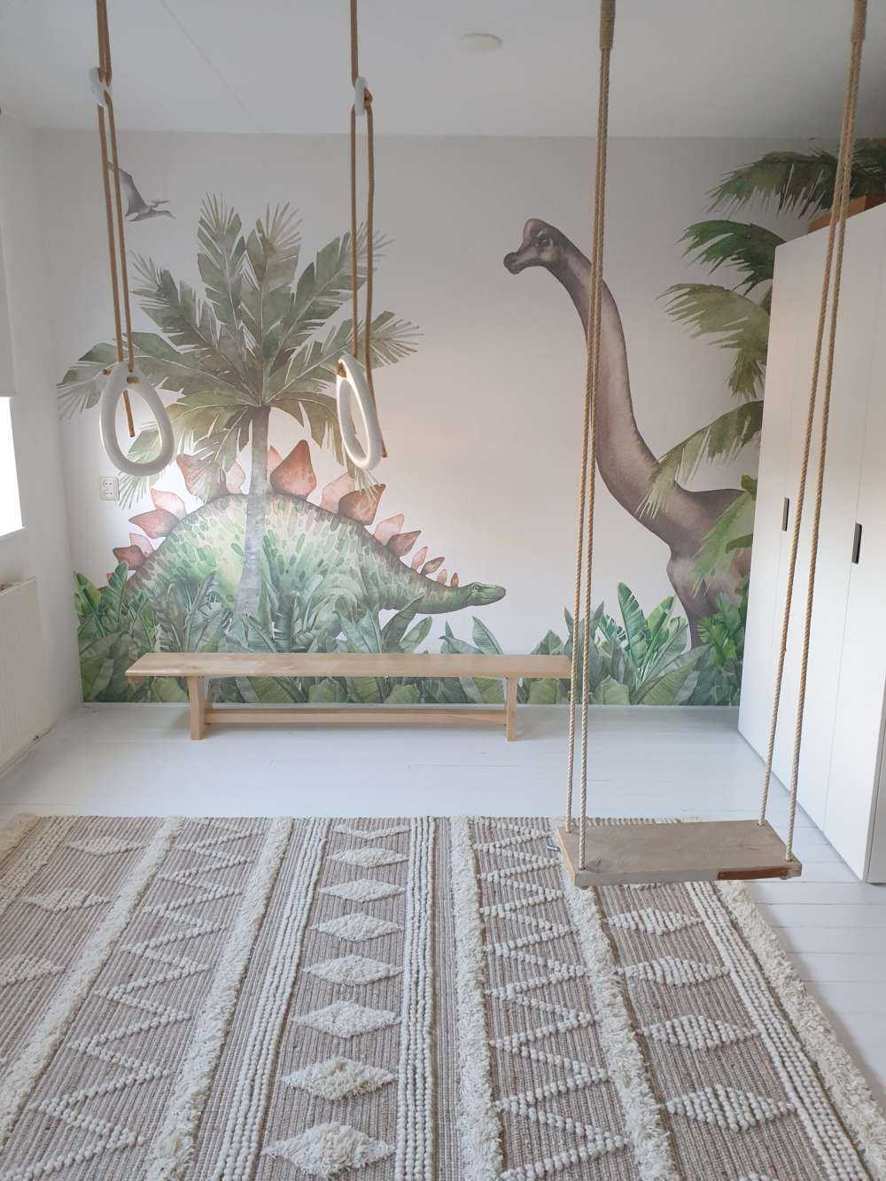 Dinosaurer i jungelen