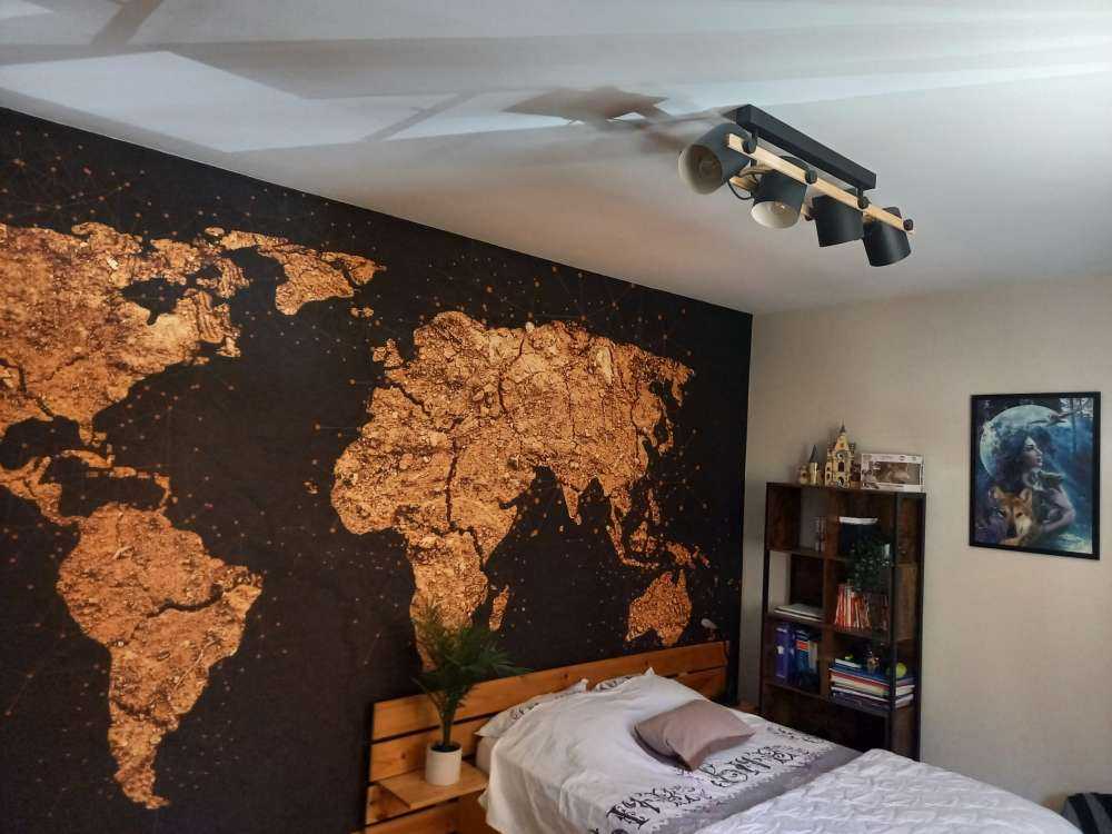 Gyllene världskarta