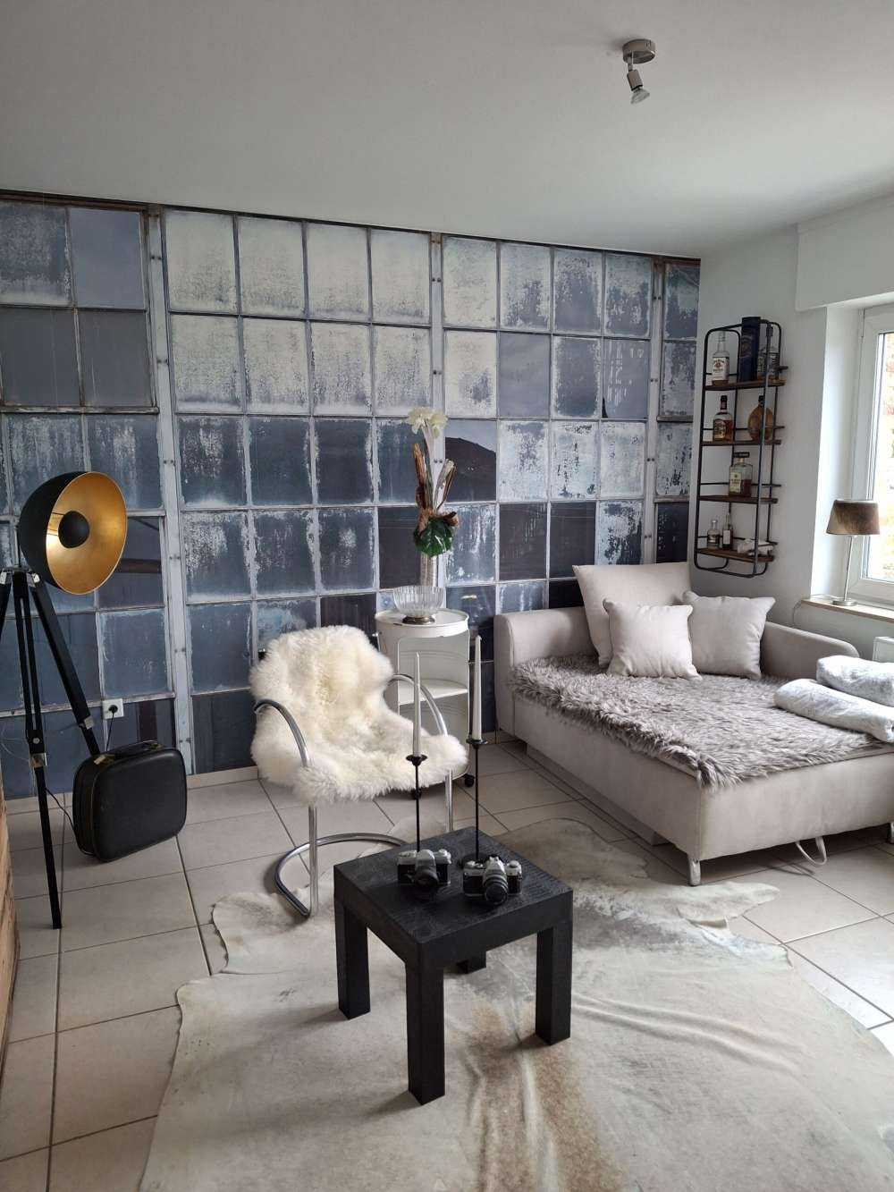 Gammelt fabriksvindue