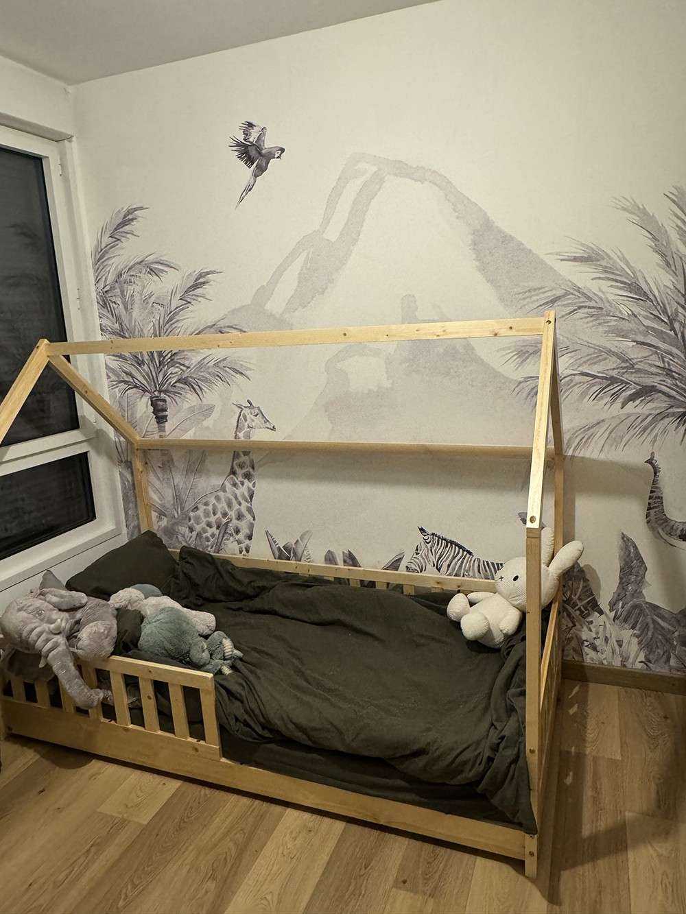 Jungledyr i sort og hvid