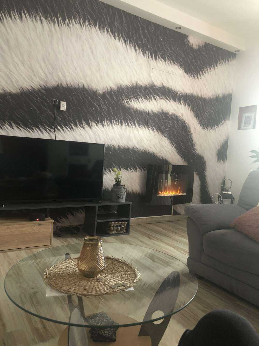 Nærbillede zebra frakke
