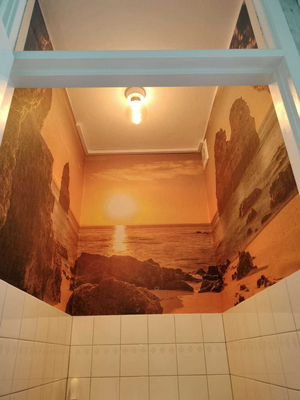 Soloppgang fra en hule