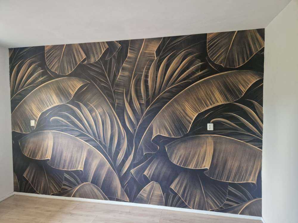 Banan og palmeblader