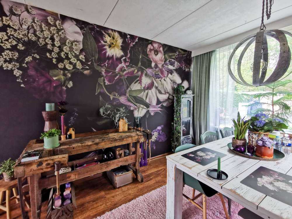 Blomstervegg