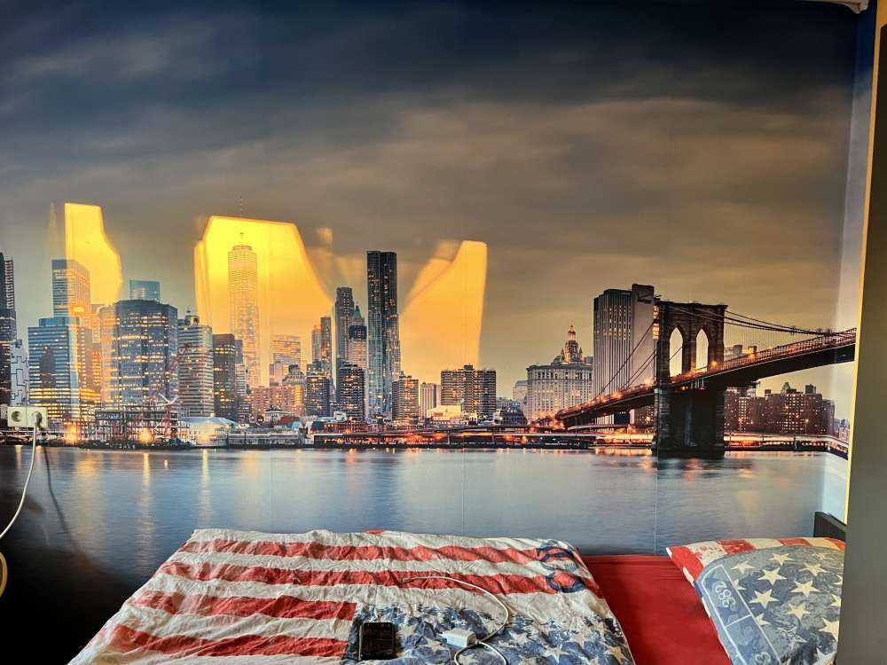 New York City solnedgang