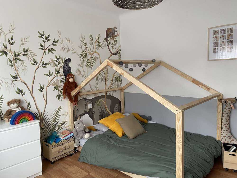 Tegnede dyrr i jungelen