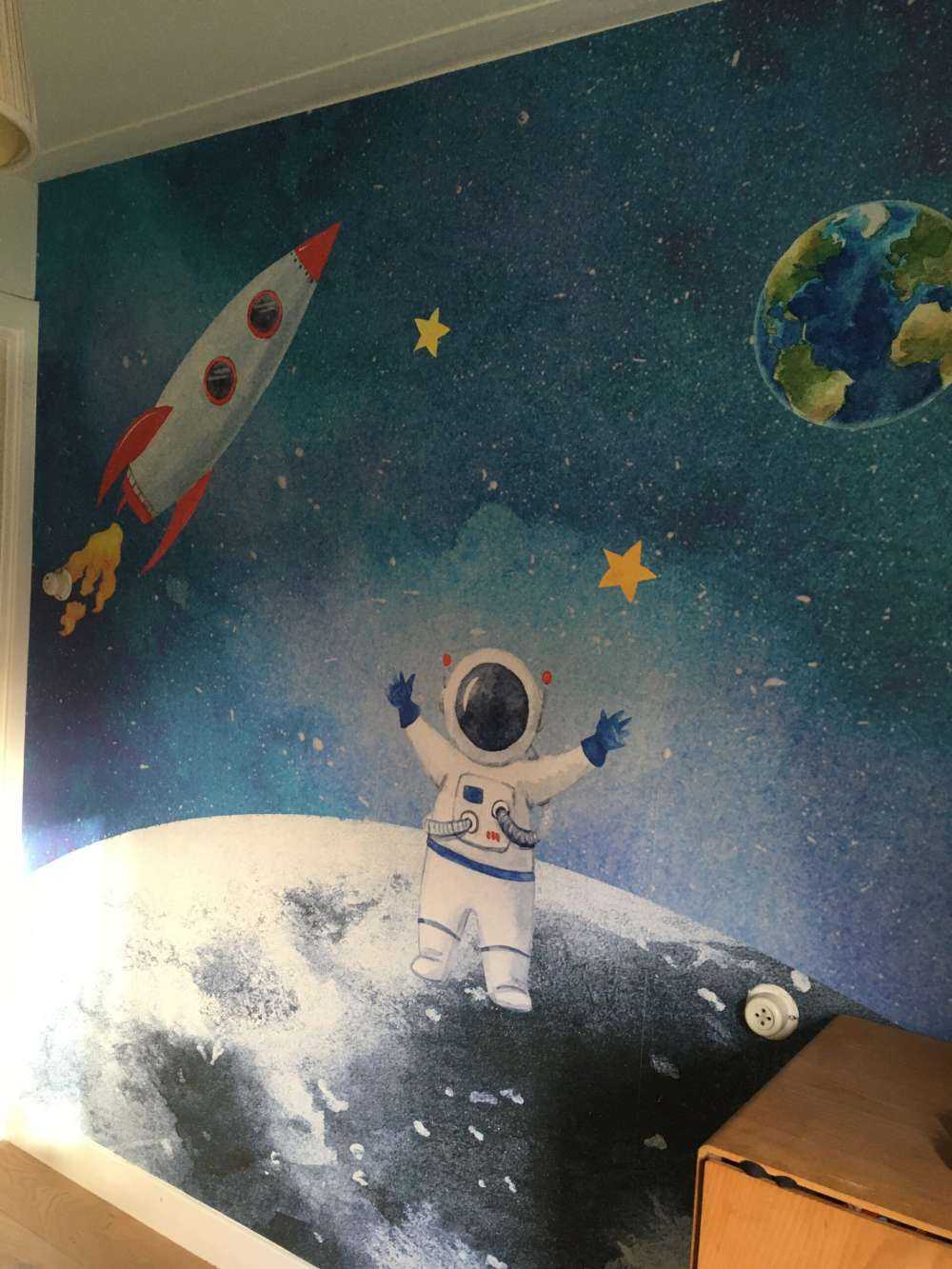 Astronaut på månen