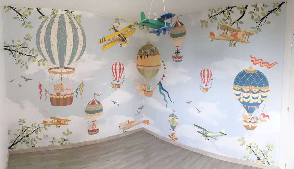 Djur i varmluftsballonger