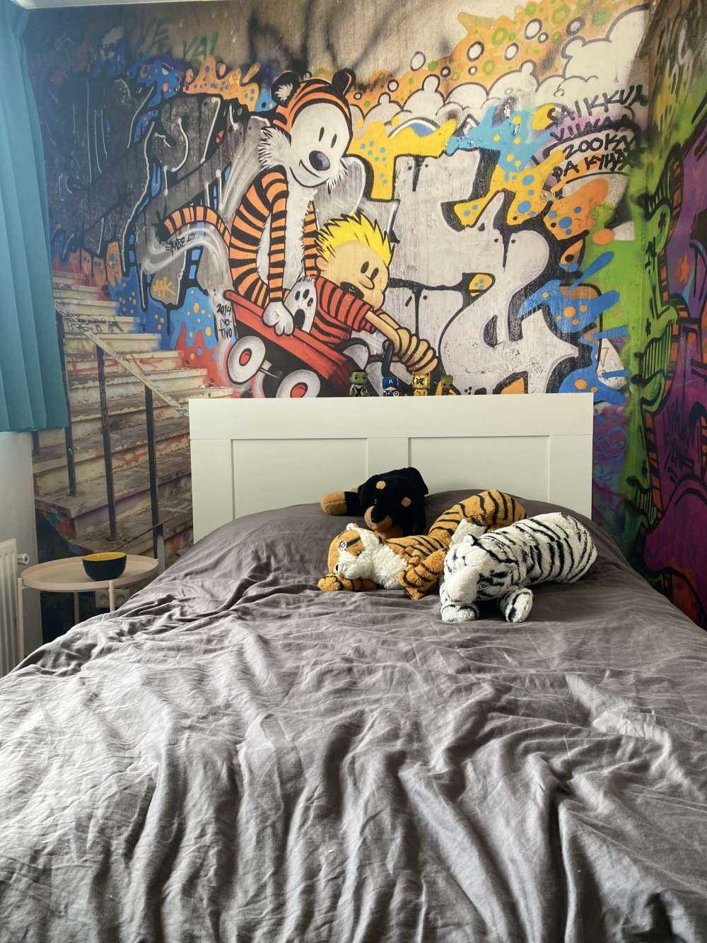 Graffiti med trappor