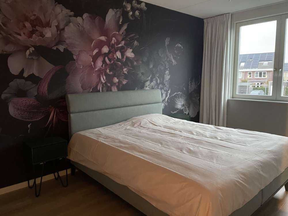 Vintage blomsterbed