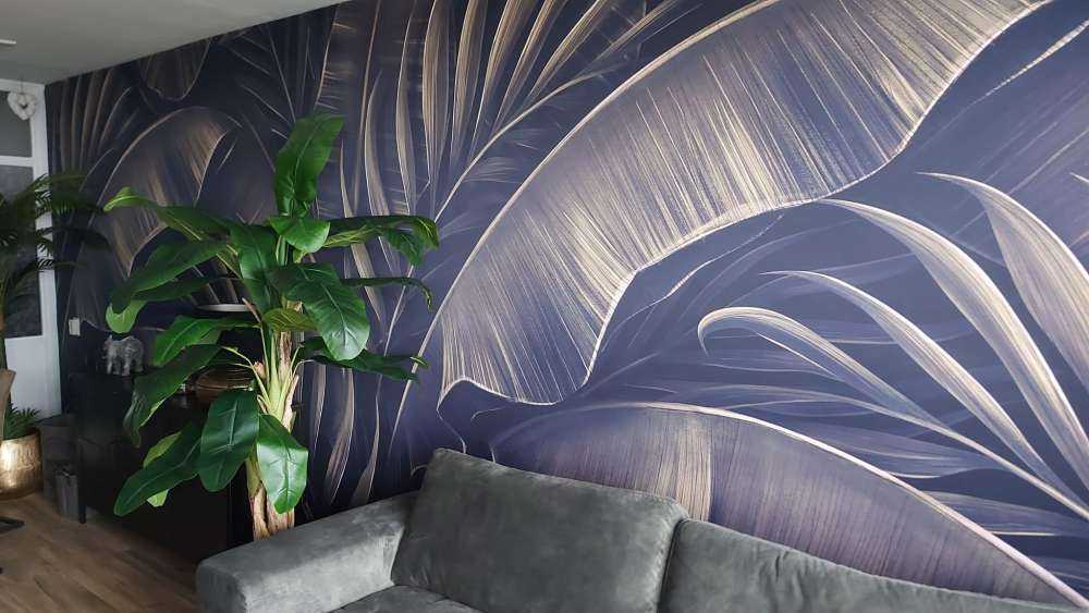 Banan og palmeblader