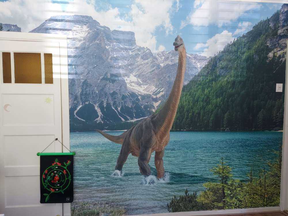 Brachiosaurus i vannet