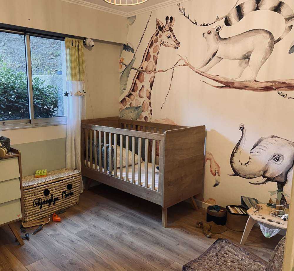 Akvarell afrikanska djur