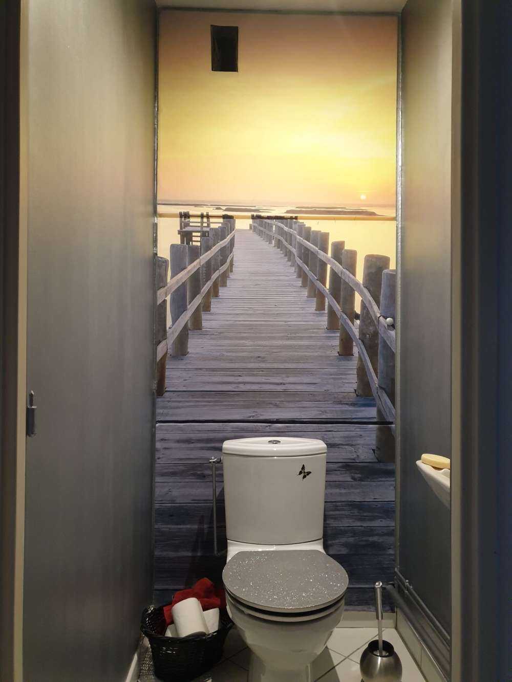 trætillads ved solnedgang