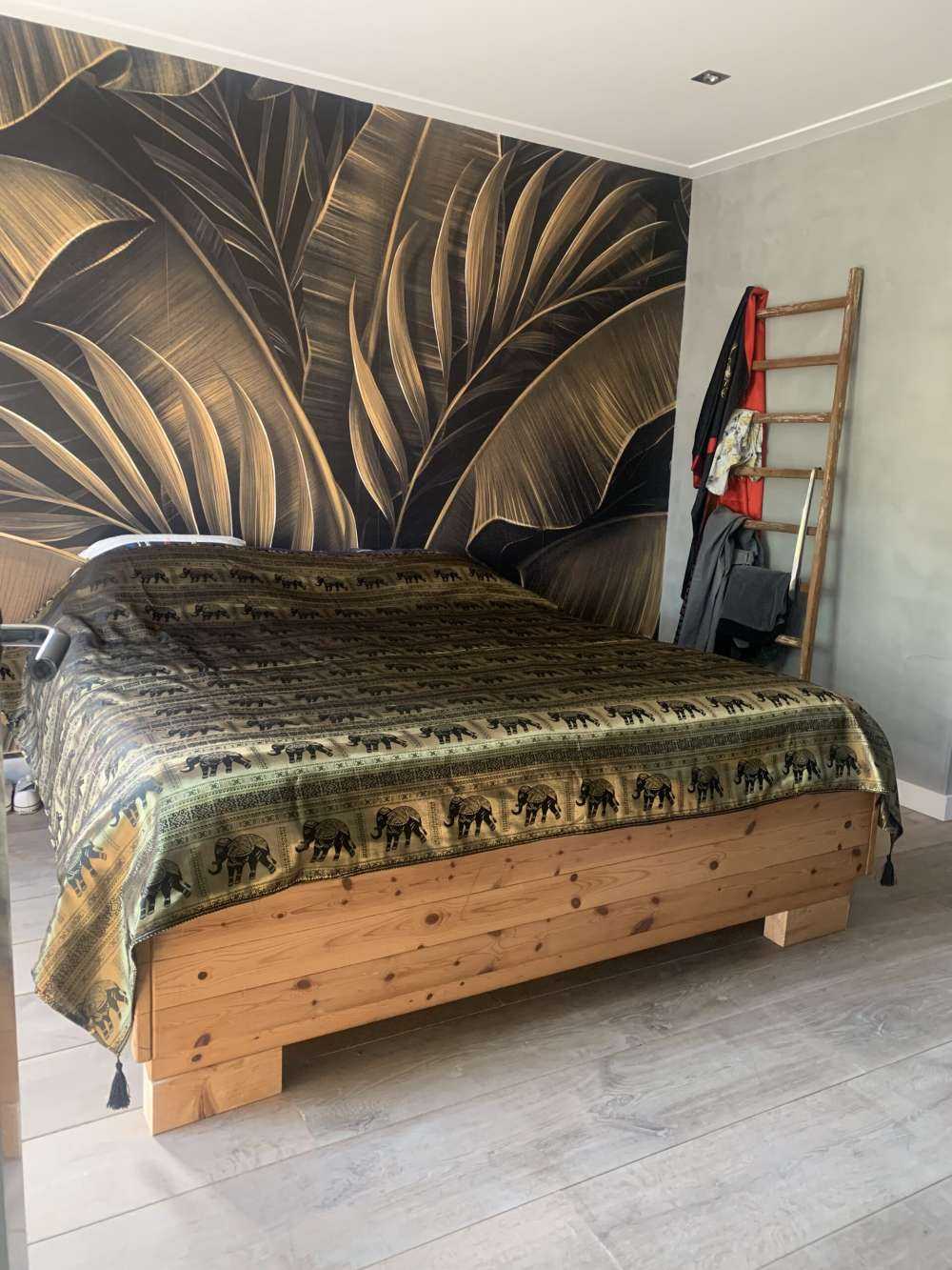 Banan og palmeblader