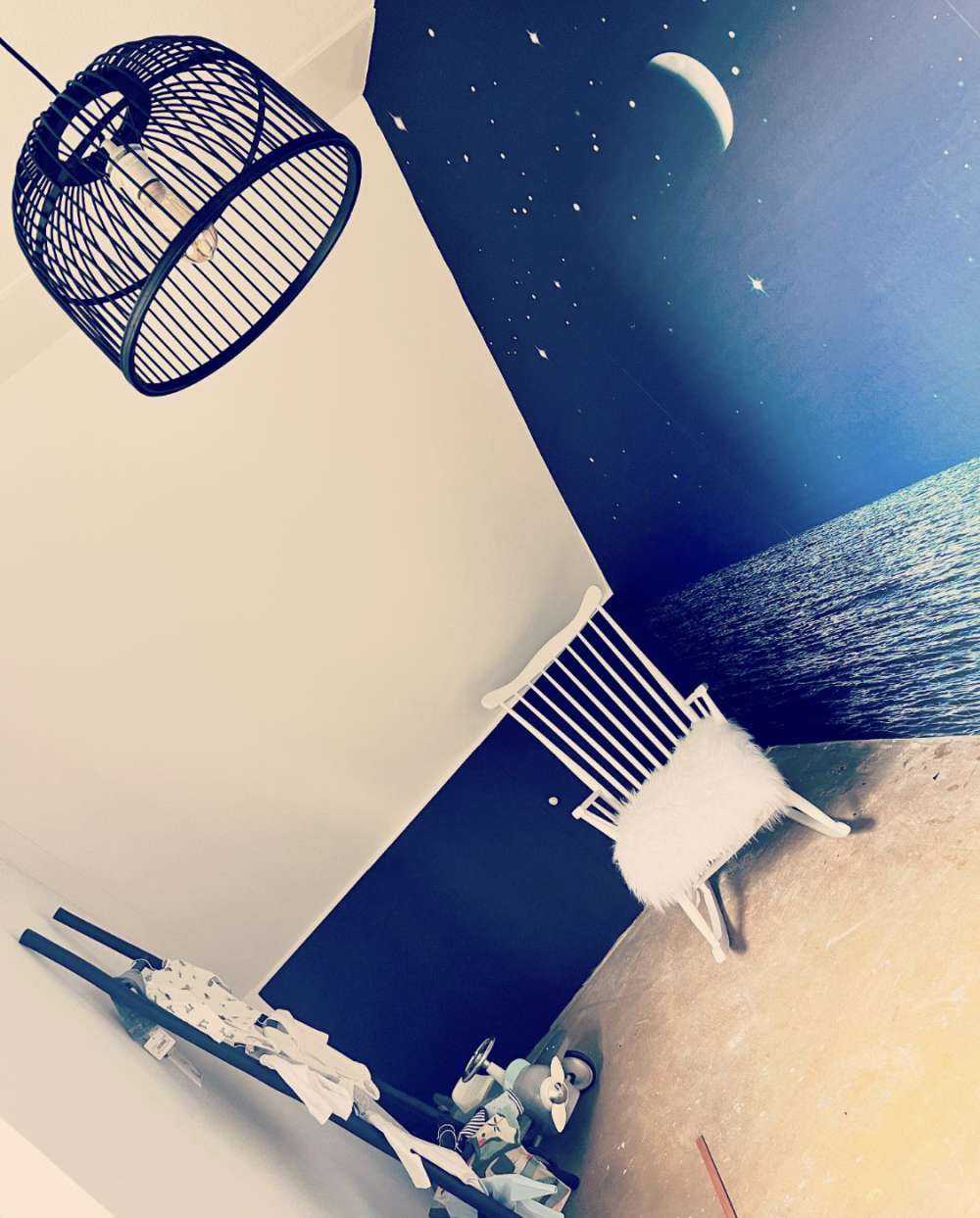 Stjernehimmel med nordlys