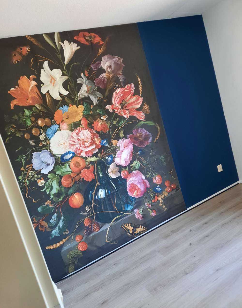 Vas med blommor
