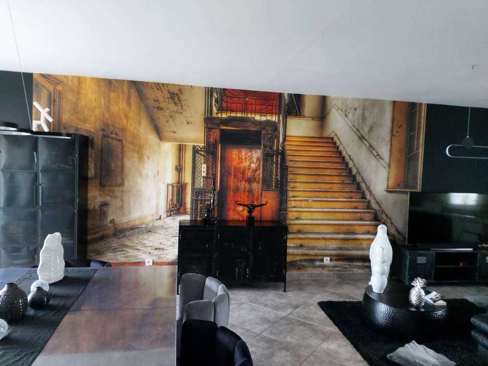 Övergiven hotellobby