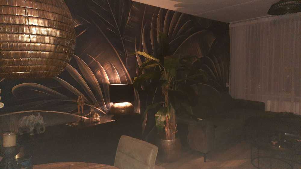 Banan og palmeblader