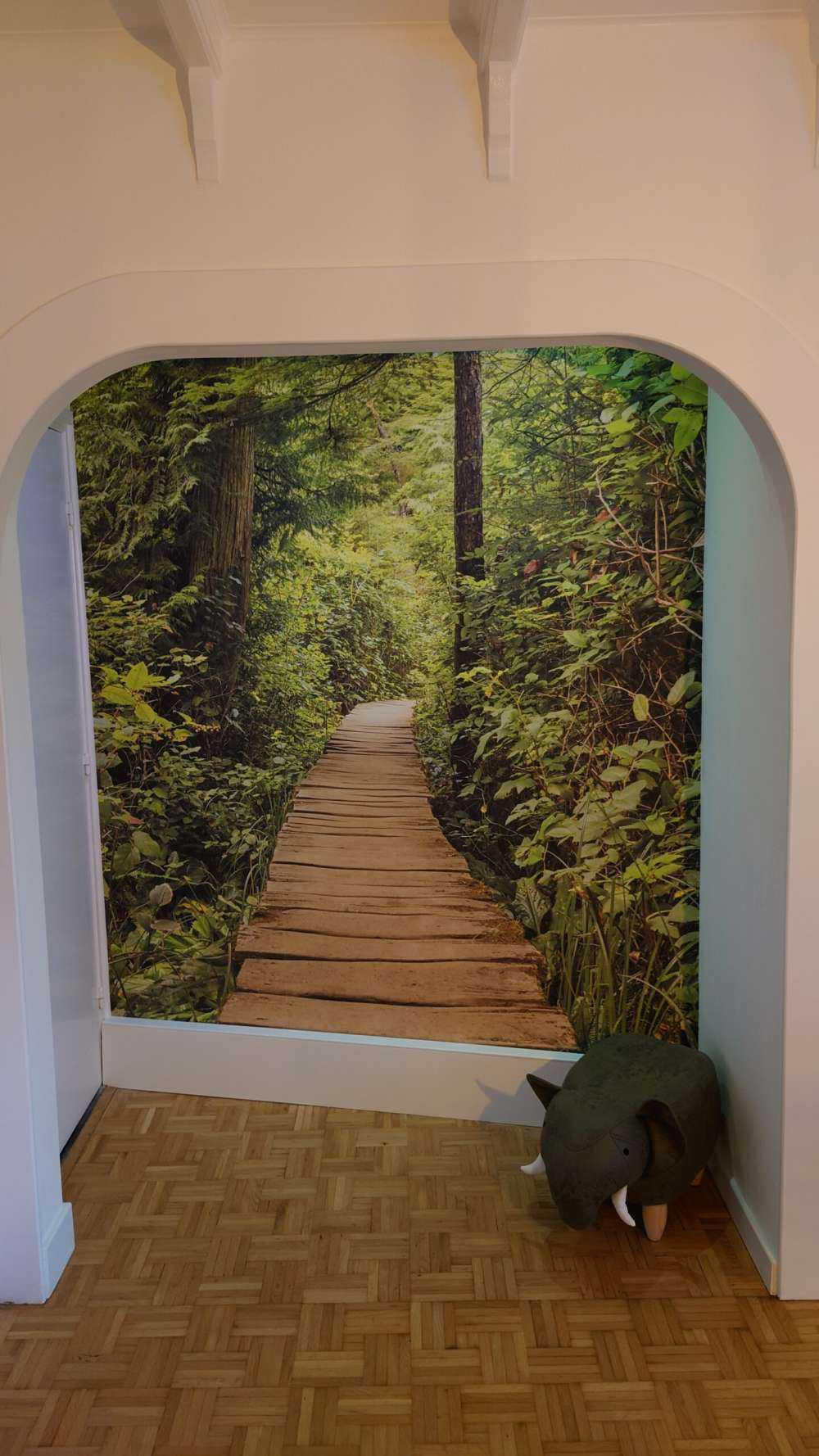 sliten gjennom gronen