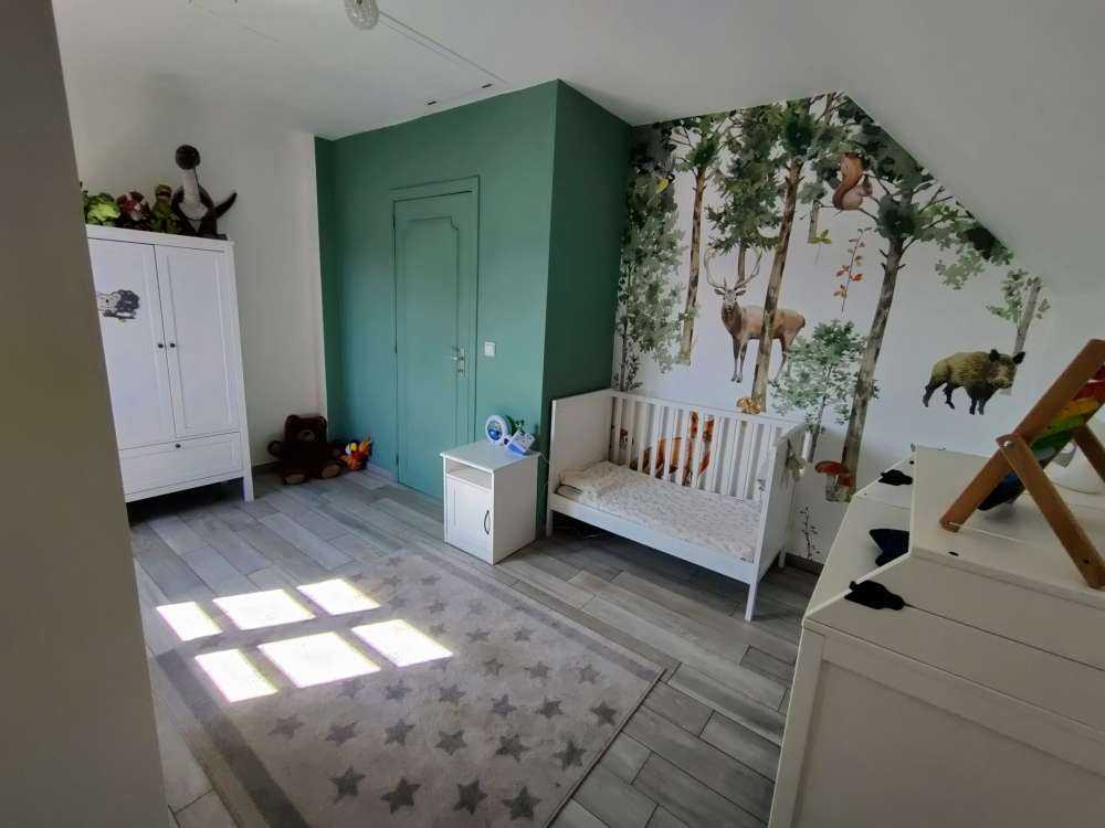 Skogdyr med akvarell