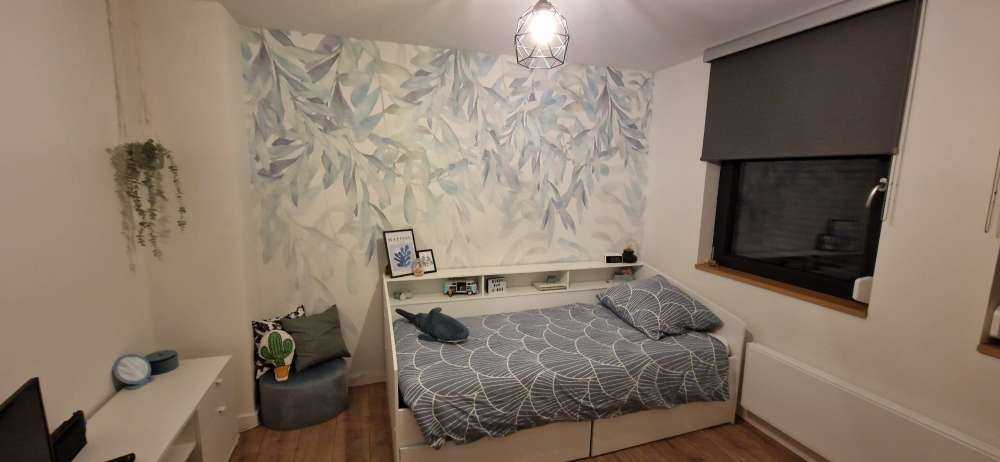 Pastell akvarell blader