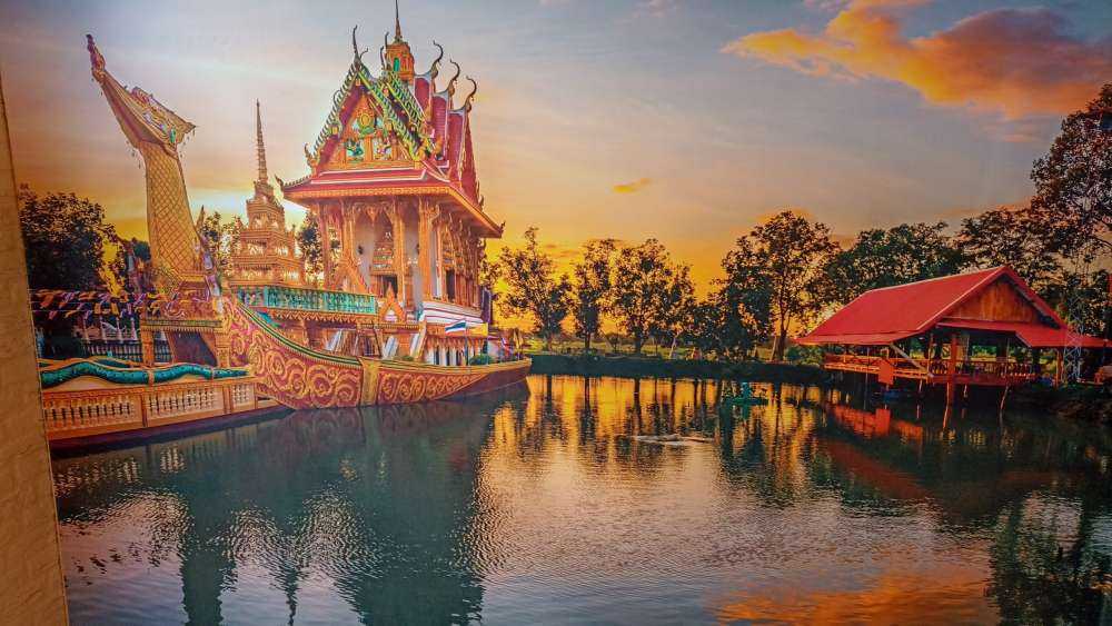 Stor thailandsk suphannahong