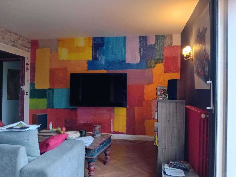 Färgglad ytfördelning