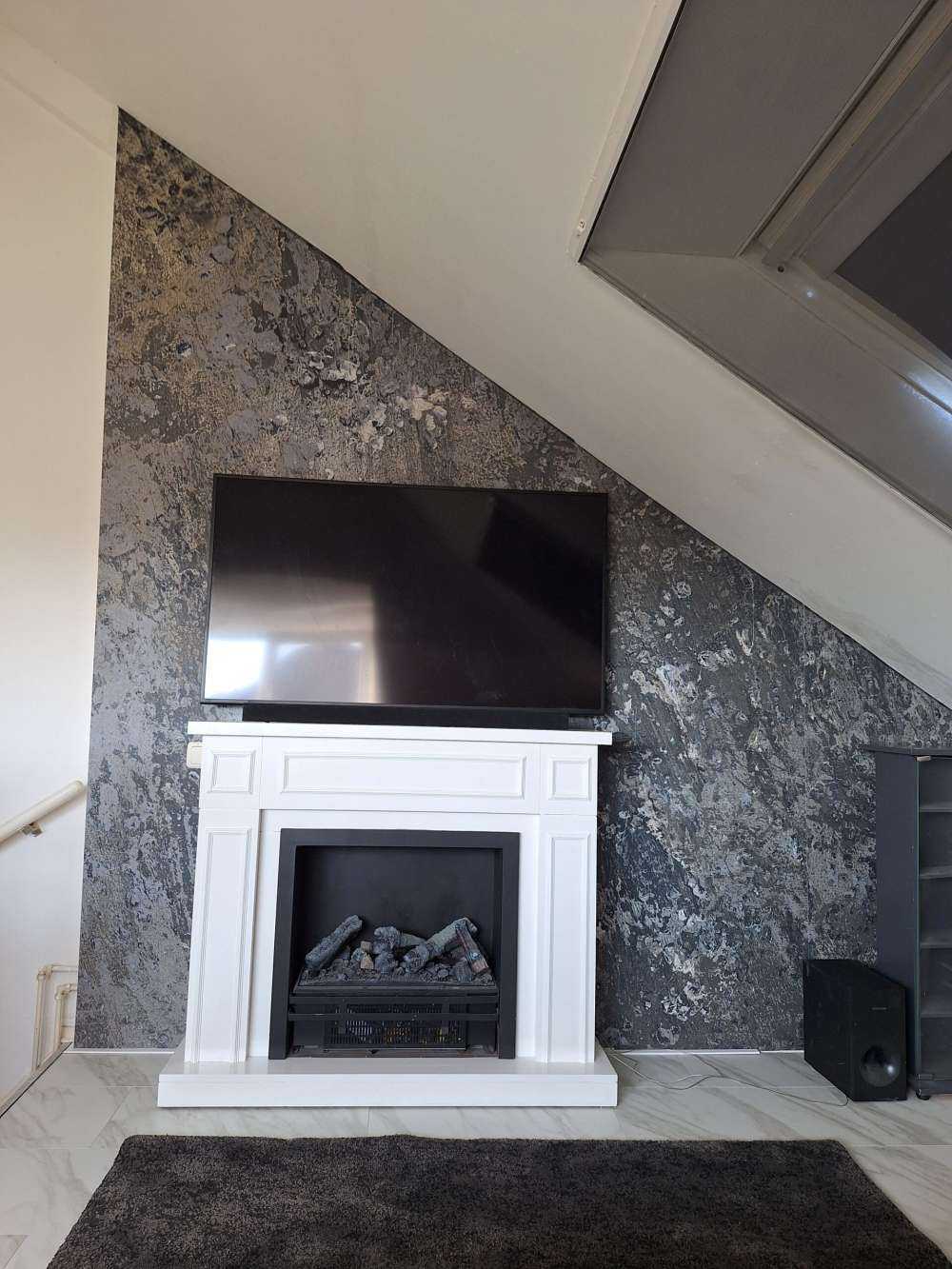 Målade grå nyanser