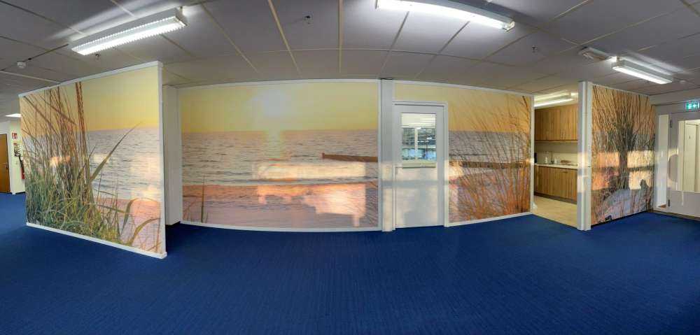 Indgang til stranden fra klitterne