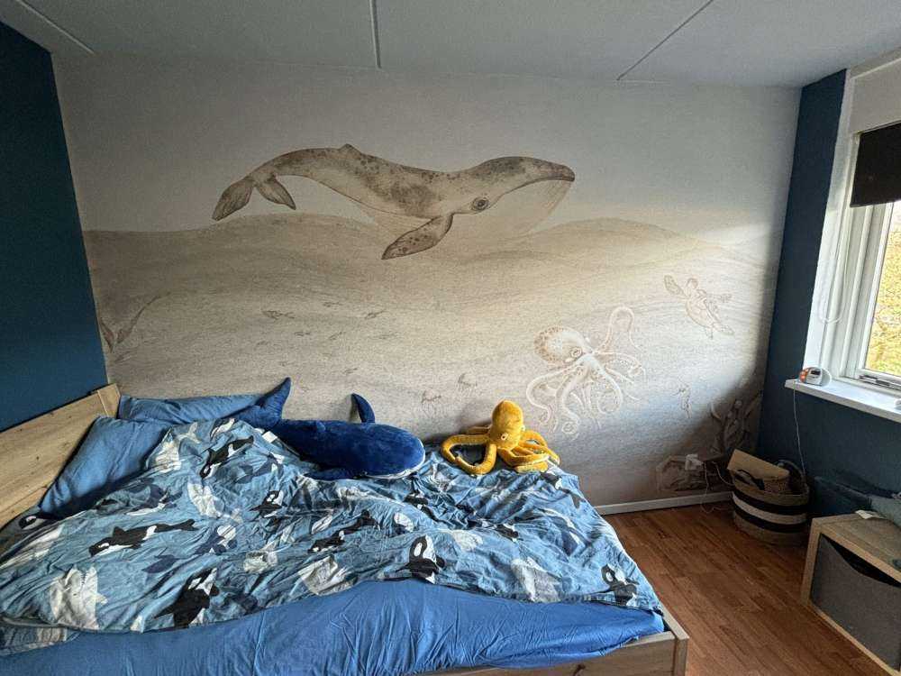 Undervattensvärlden i taupe