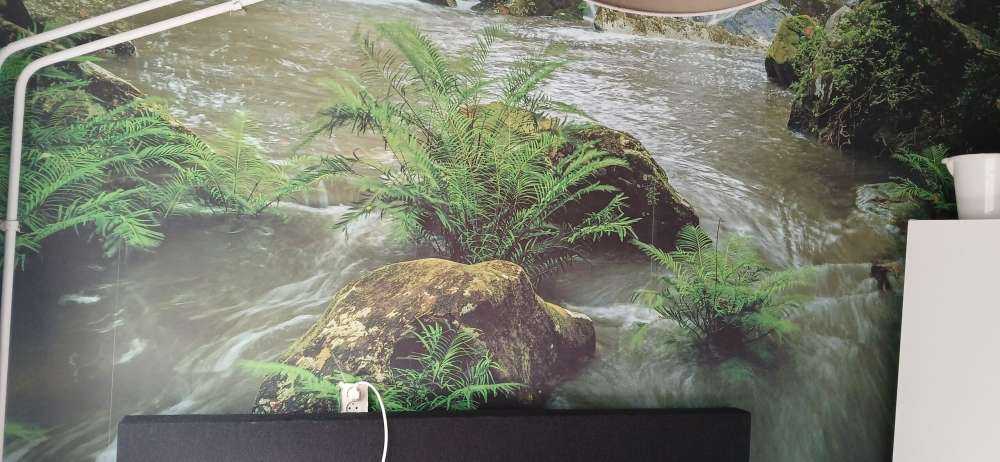 Strømmende vandfald