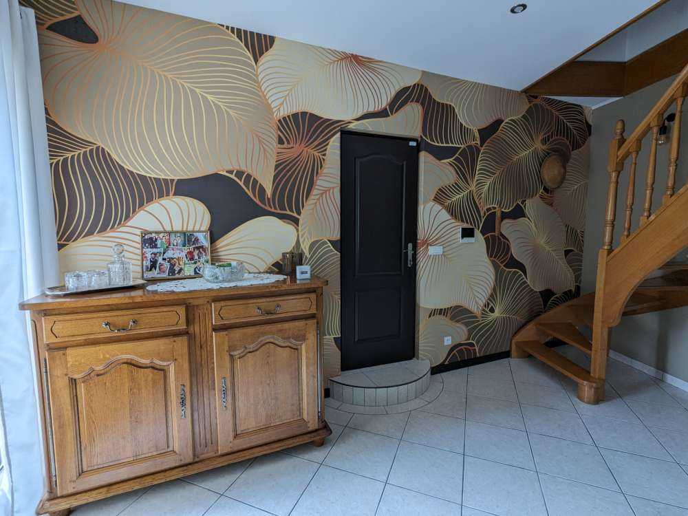 Brune tropiske blader