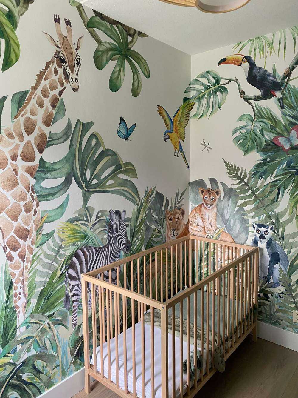 Vilda djuren i djungeln