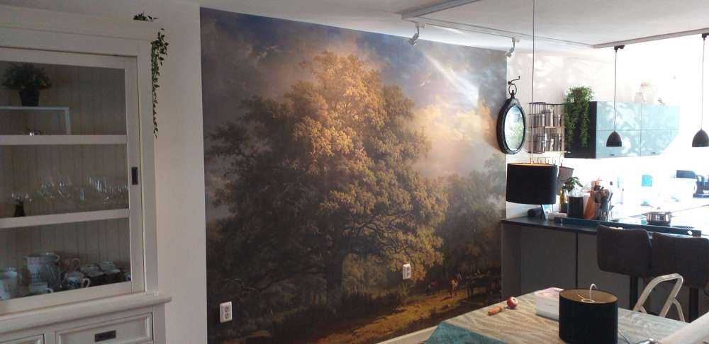 Utsikt over Bentheim-skogen