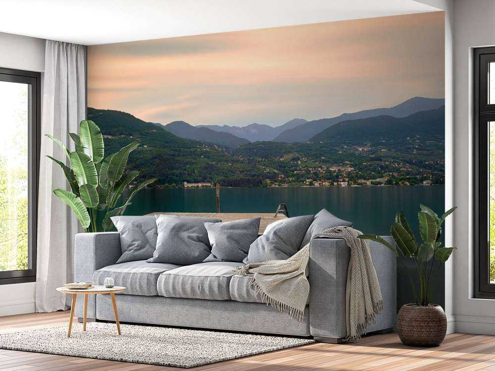 Anløbsbro ved Gardasøen