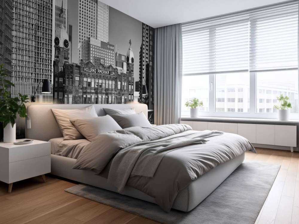 Hotel New York i sort og hvid Rotterdam 