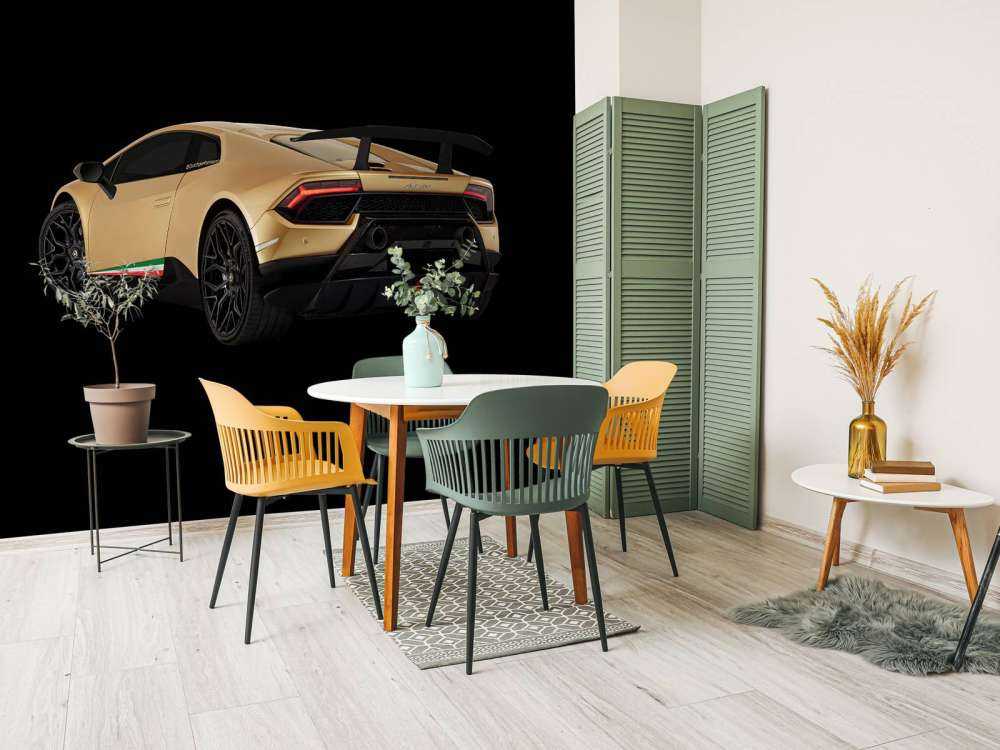 Lamborghini Huracan - Venstre bagende, sort