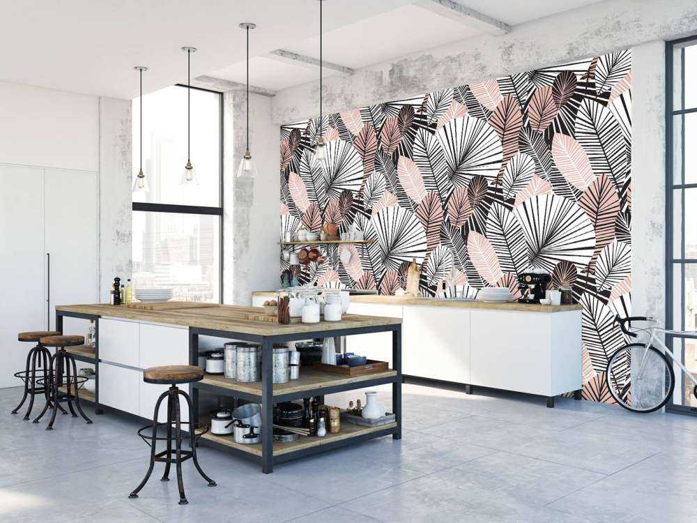 Elegant blomstermønster