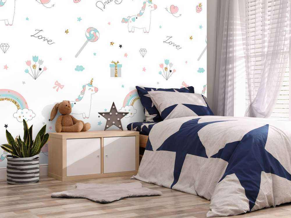 Enhjørninger, regnbuer og glitter