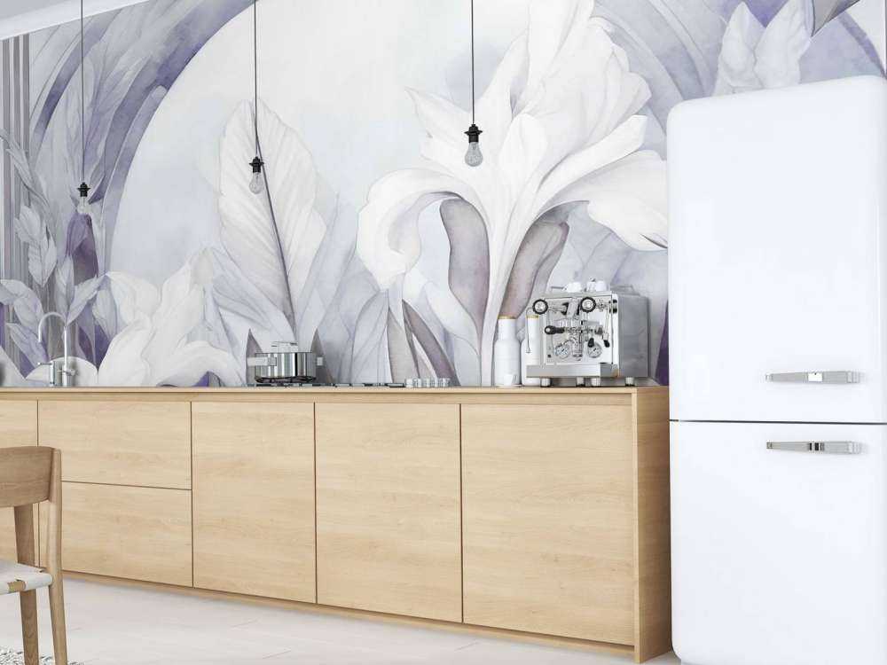 Iris ved solopgang lilla