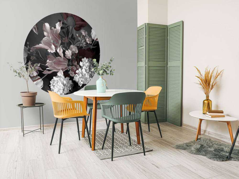 Bukket med røde tulipaner