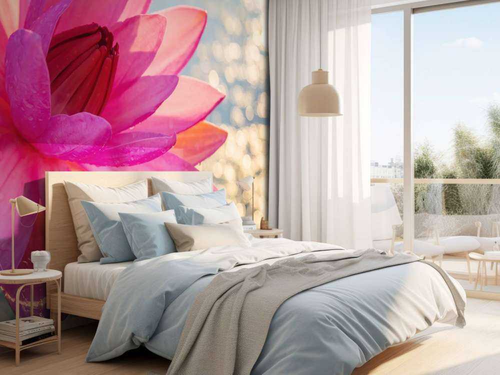 Lotus blomst på vand