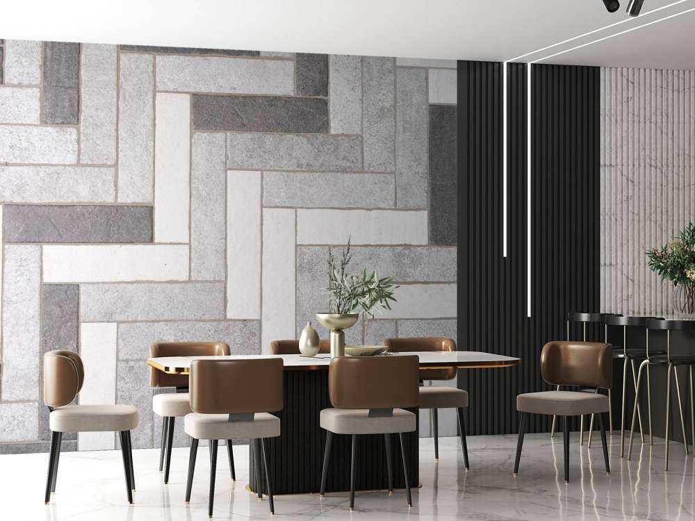 Nærbillede mosaik