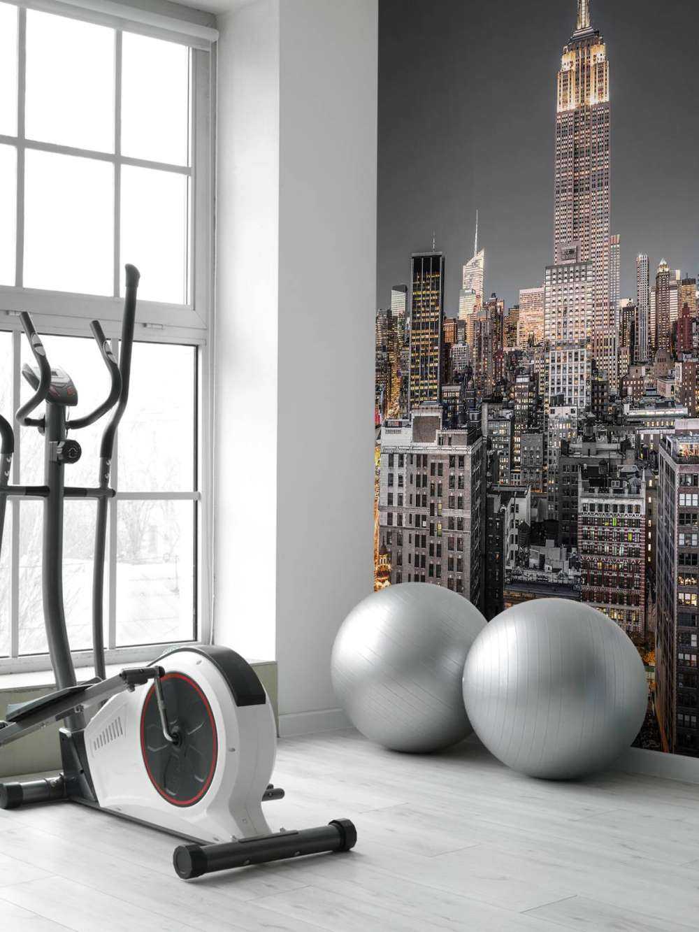 Empire State Building om aftenen