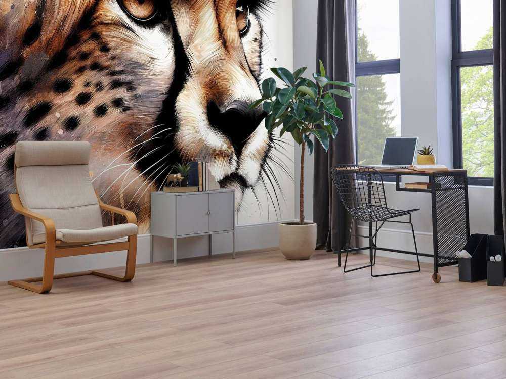 Akvarel Gepard