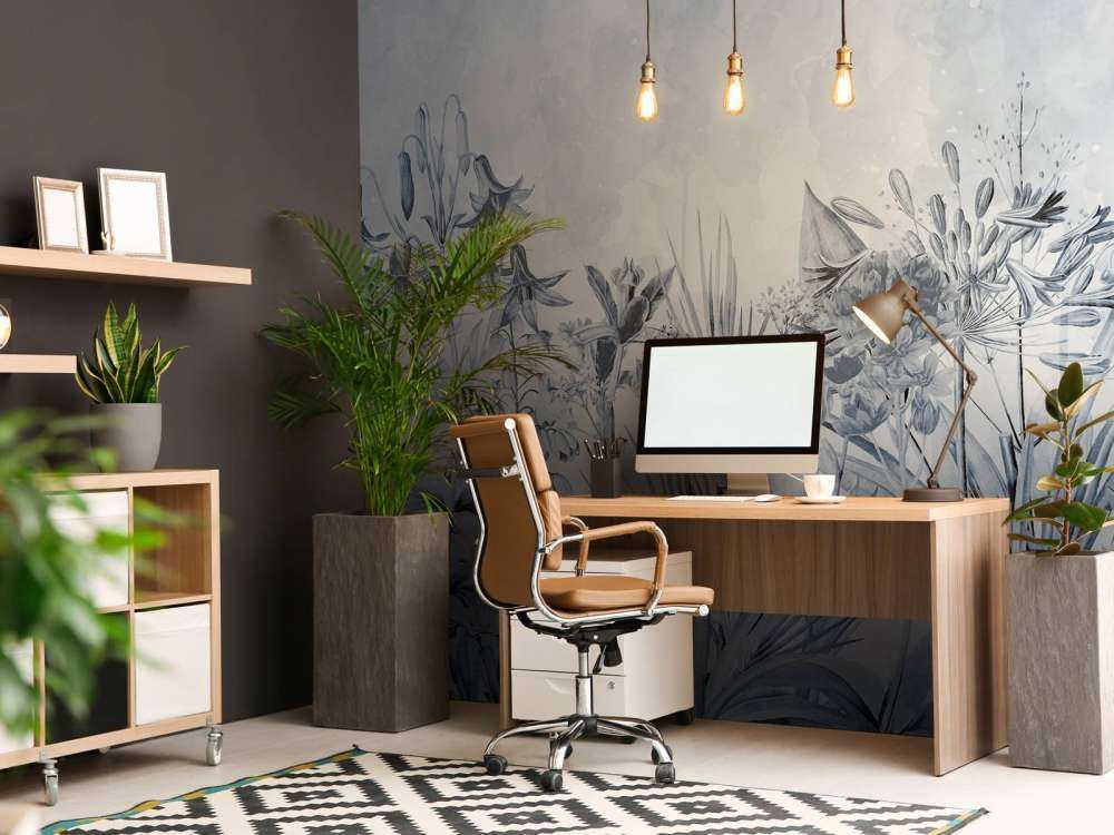 Monokrom Blomster Elegance