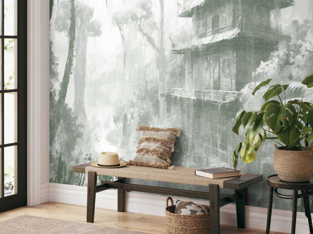 Skjult Hytte i Tåget Skov, grøn