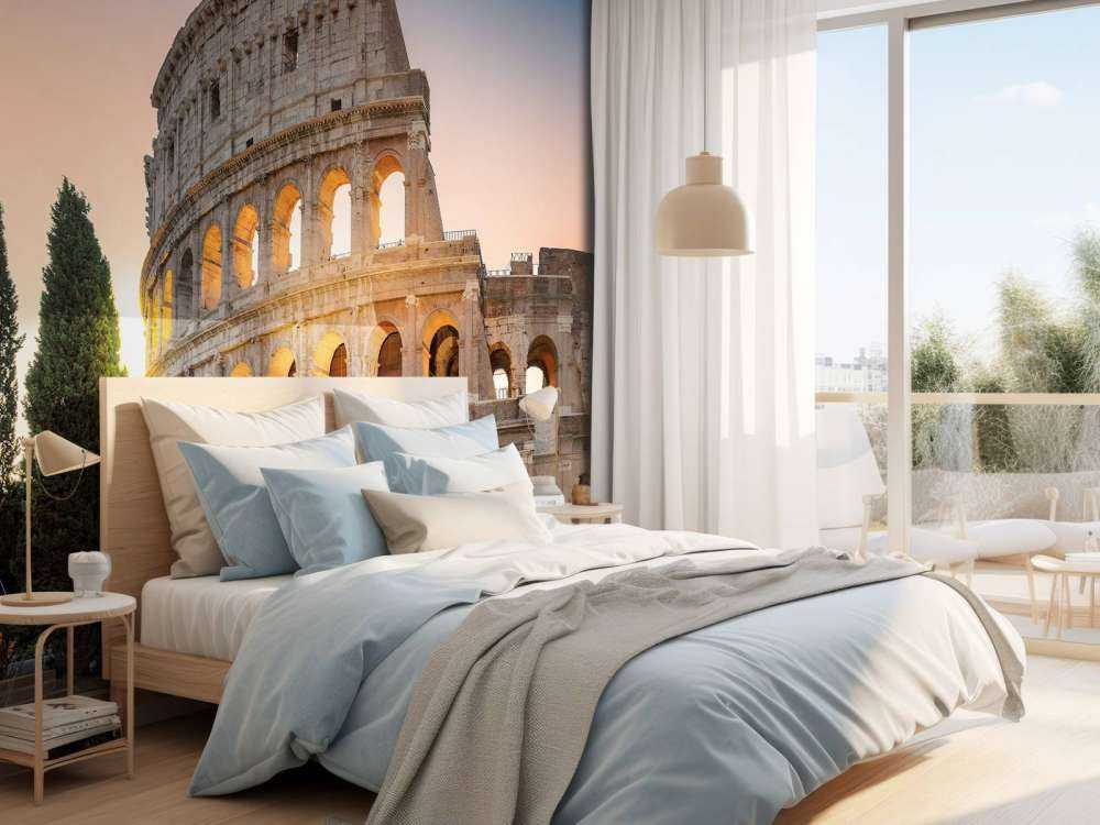 Colosseum i soluppgång