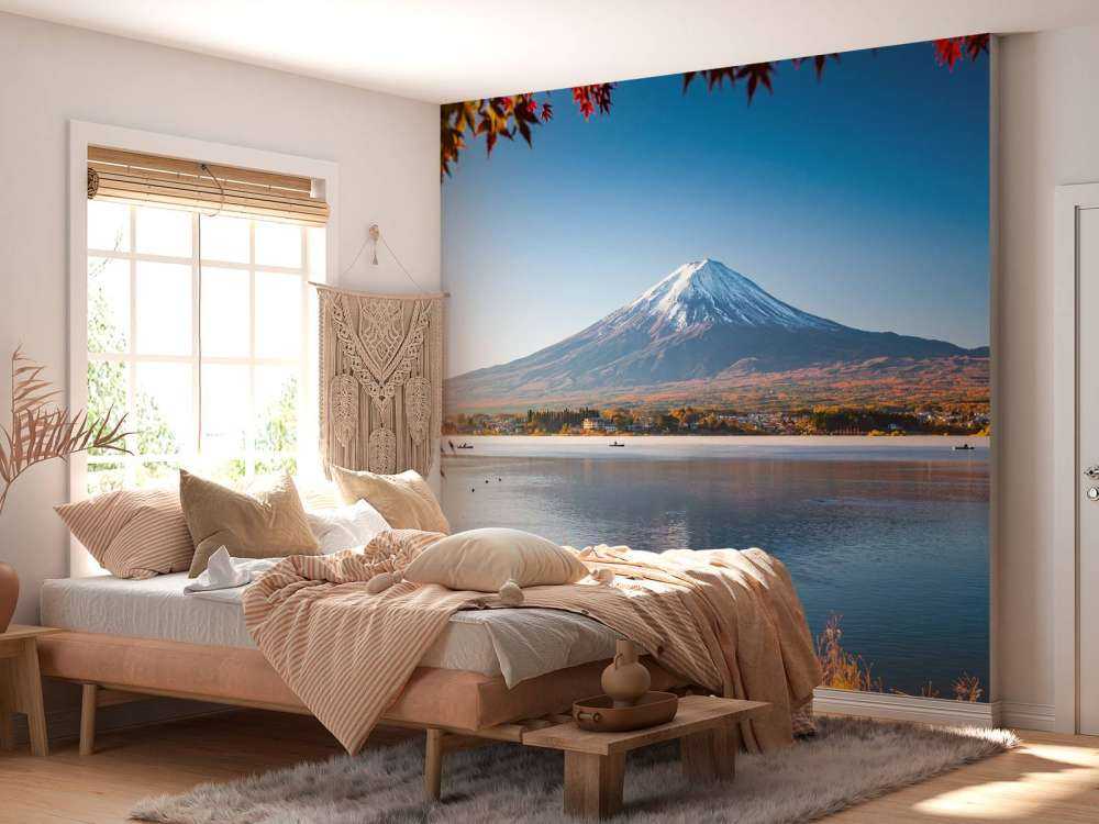 Mount Fuji på eftermiddagen